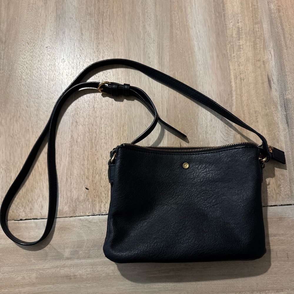 LC Lauren Conrad Black Crossbody Bag